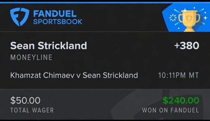 Graded pick — won on FanDuel